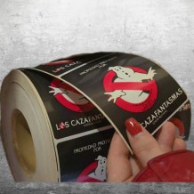 Cazafantasmas. Pegatinas...